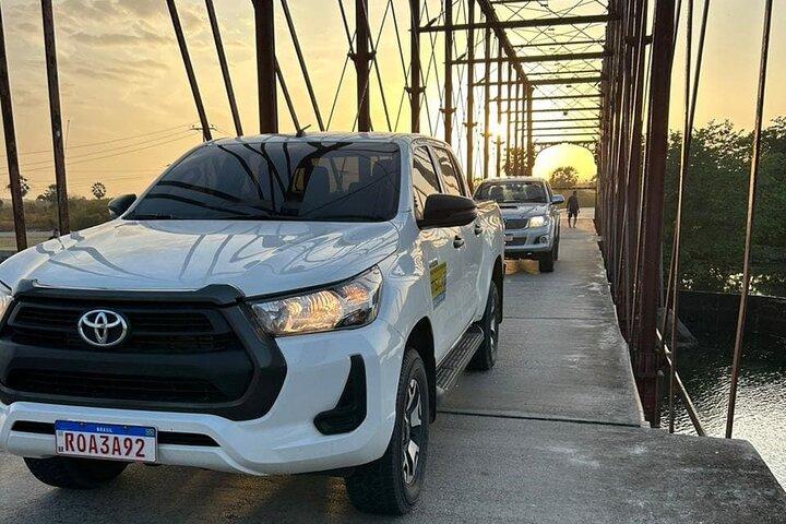 Private transfer in 4X4 Fortaleza A Jeri or Jeri A Fortaleza