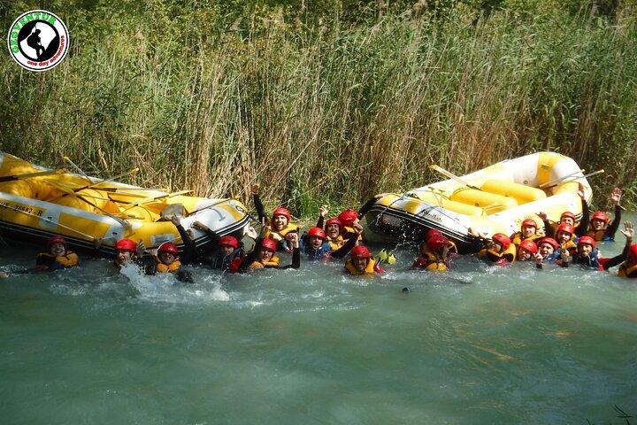 Rafting activity in Teruel