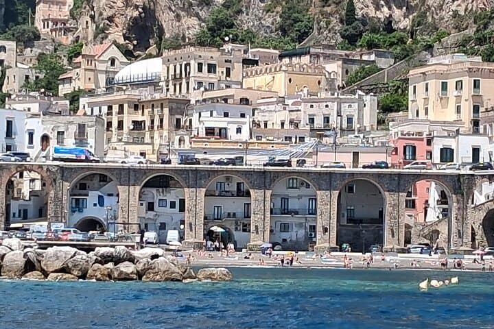 Experience the Magic of the Coast from the sea: Maiori & Amalfi in Positano
