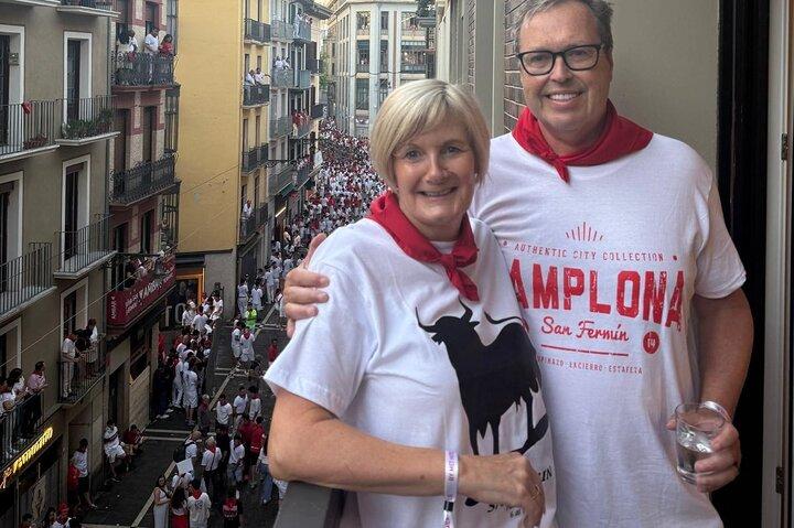 San Fermin VIP : Balcony in Estafeta and Breakfast Full Buffet