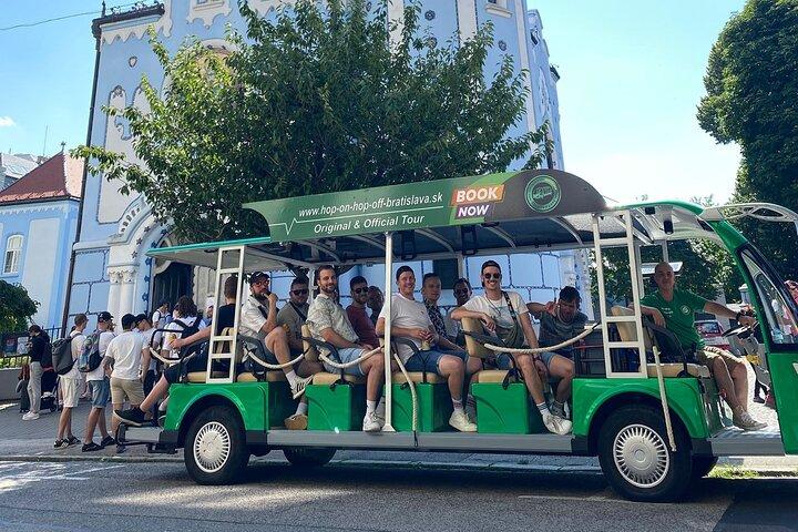 Bratislava Hop-On Hop-Off Electric Bus - Full day ticket