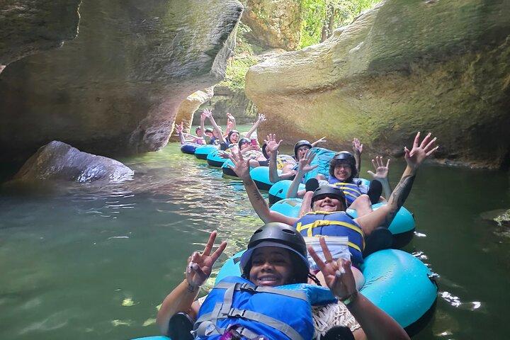 Rainforest Cave Tubing & Waterfalls Hiking Adventure