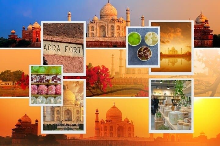 Private sunrise Taj Mahal and Agra Tour from Delhi
