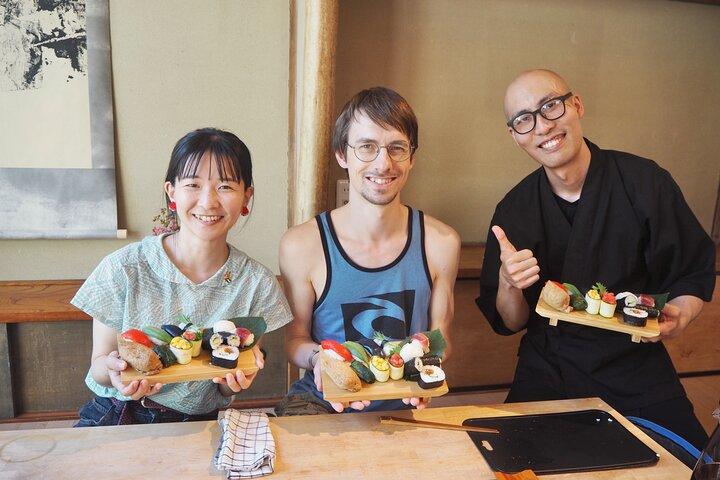 Vegan Sushi Class in Tokyo – 6 Kinds, Cultural Story & Full Meal