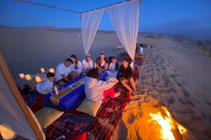 Sunset Sandboarding in Agadir with Dinner Under the Stars