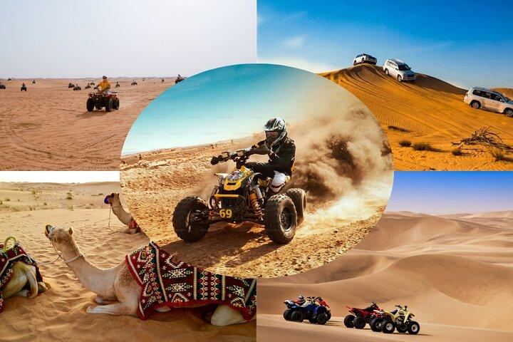 Private Desert Safari with ATV Ride ,Sand Boarding and Inland Sea