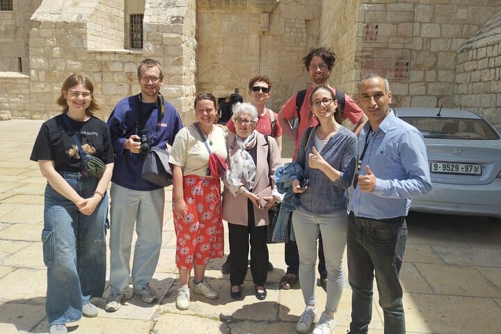 Explore Nativity Church, Baptism site and Jericho.Private Tour.