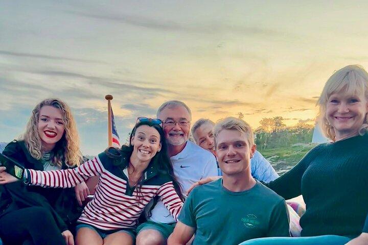 Private Portland Sunset Powerboat Cruise in Casco Bay