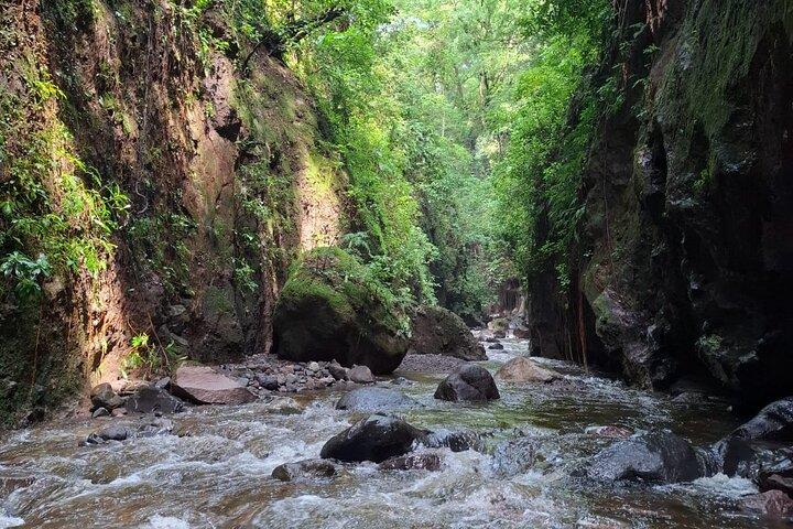 River Trekking Adventure in a Hidden Canyon