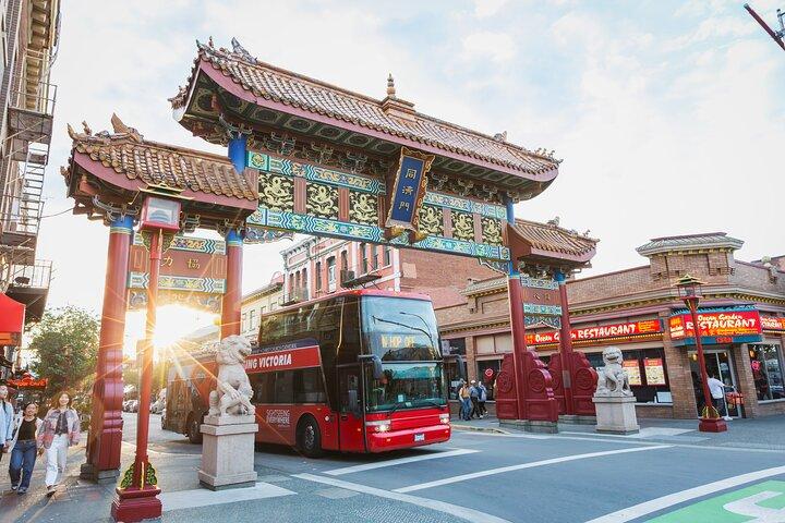 24 Hour Hop-On, Hop-Off Double Decker Victoria City Tour