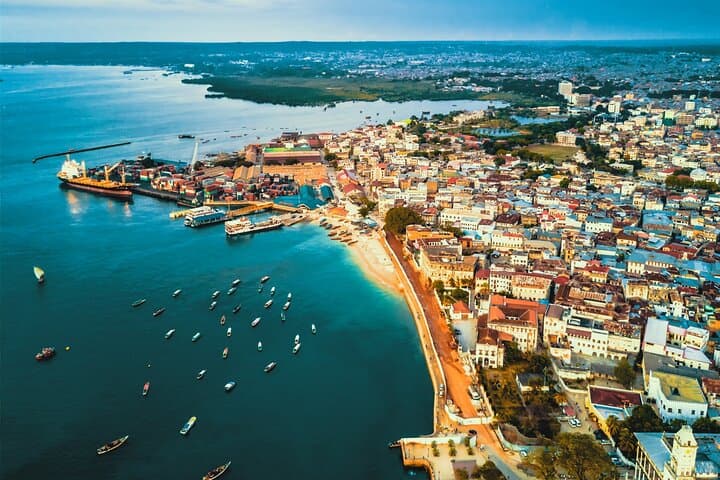 Zanzibar City Tour, Prison Island & Nakupenda Sandbank with BBQ