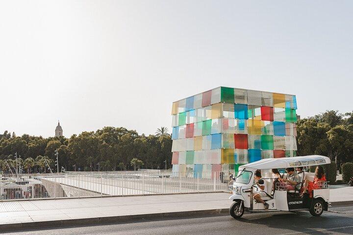 Tour Welcome to Malaga in Eco Tuk Tuk Private with Local Guide