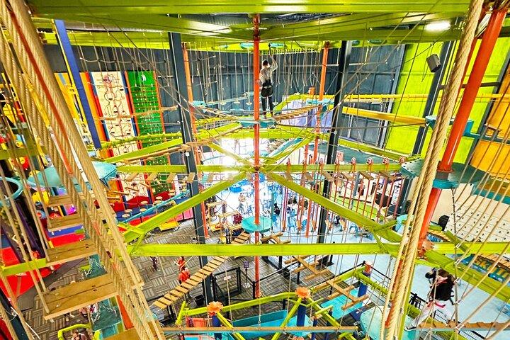 West Michigan Adventure Park with Ropes Climbing and Zip Lines