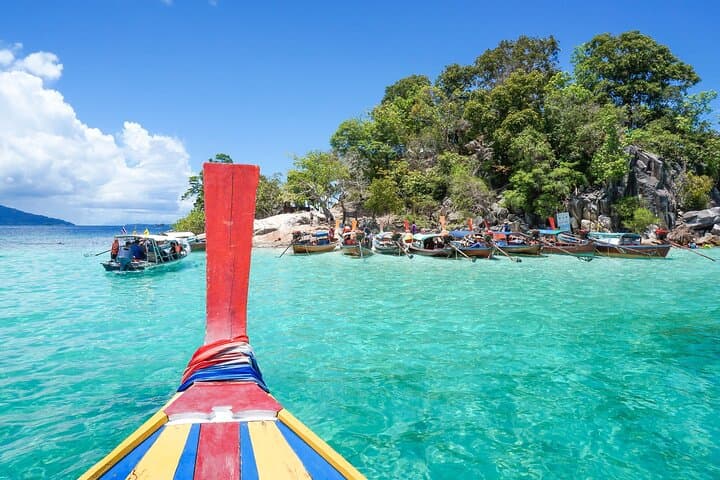 7 Islands Koh Lipe Snorkeling and Monkey Beach by Longtail Boat
