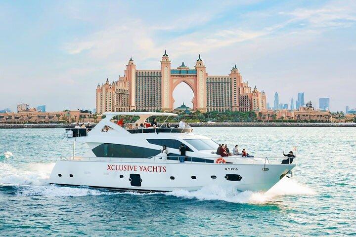 Dubai Marina Luxury Yacht Tour with Optional Breakfast or BBQ