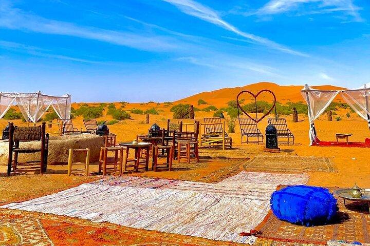 Luxury Desert Camp Experience with Camel Ride & Private Tent