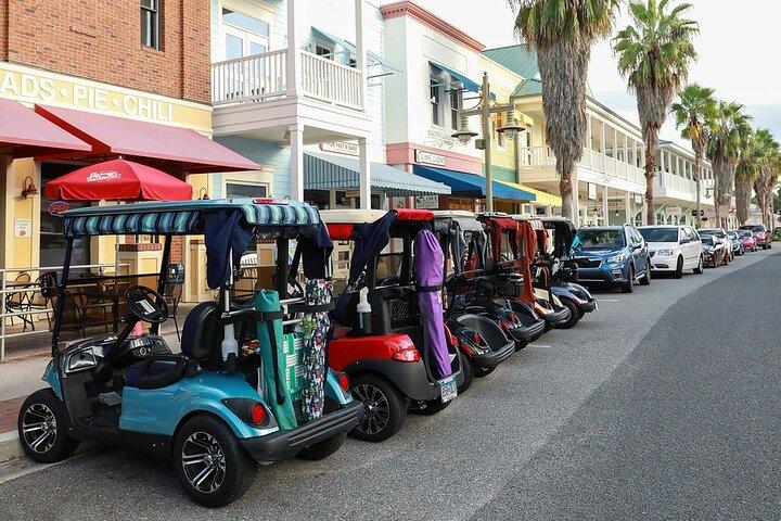 Grand Turk 2/4 Seater Golf Cart Rental Cruise Port