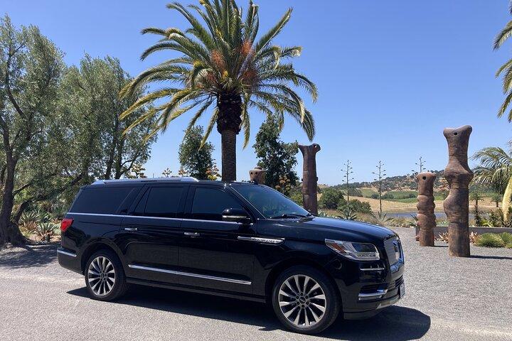 “Fabulous Private Wine Tours of Napa & Sonoma for 2 to 5 people”