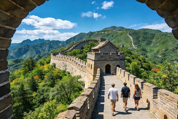 Jinan Private Day Trip to Mutianyu Great Wall in Beijing by Bullet Train