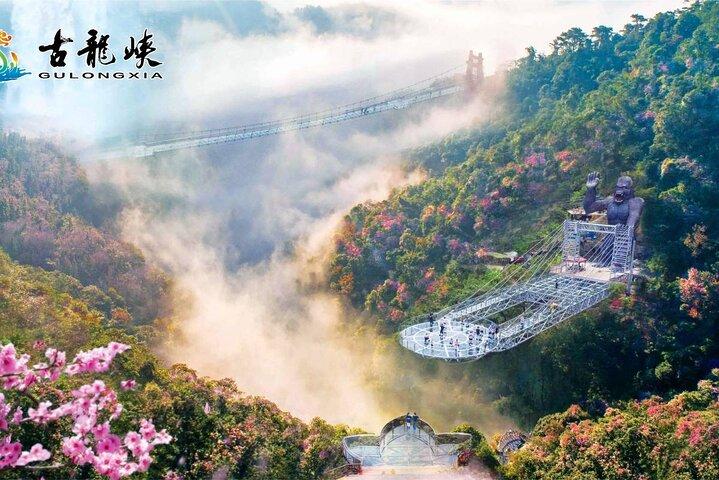 Gulong Gorge Glass Bridge & Canyon Adventure from Guangzhou
