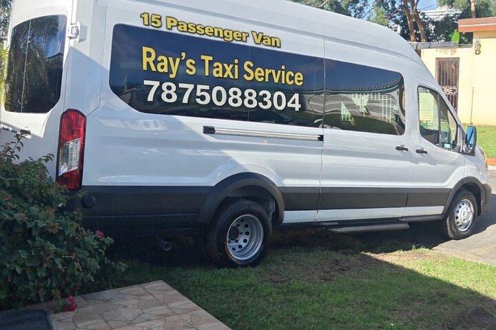 15 Passenger Taxi From San Juan Airport to Ceiba Ferry Terminal
