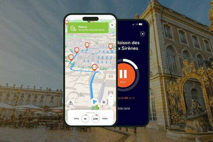 Nancy Audio Guided Walking Tour 1h40 and 27 Audio Comments