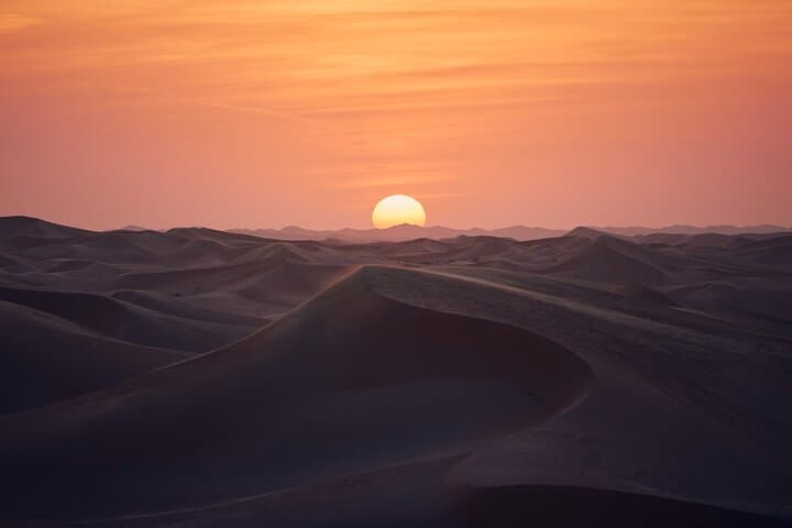 Doha Sunset Desert Safari with Dune Bashing & Camel Ride