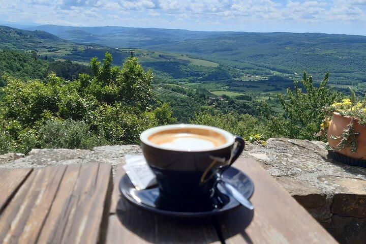 Istrian hill top cities tour with truffle and olive oil tasting