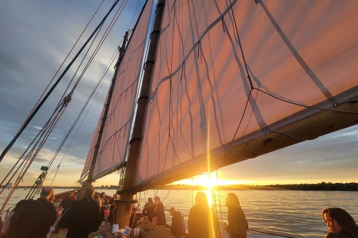 Sunset Sailing Cruise on a Tall Ship in Boston Harbor