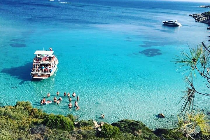 Turkish Maledives Boat trip with Cruise Port pickup