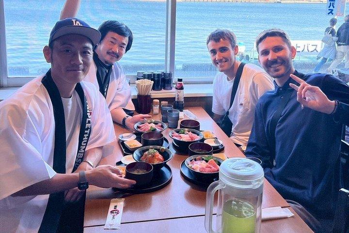 Shimizu Port Pickup: Mt. Fuji Food Tour (Tuna Bowl & Sake)