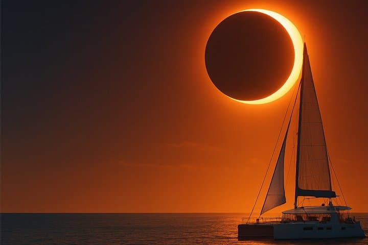 3 hours Solar Eclipse Cruise at Sea in Spain 2026 Mar Menor