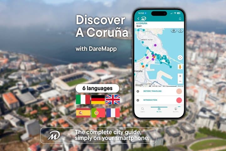 TOP A Coruña : Private guided tour with your mobile