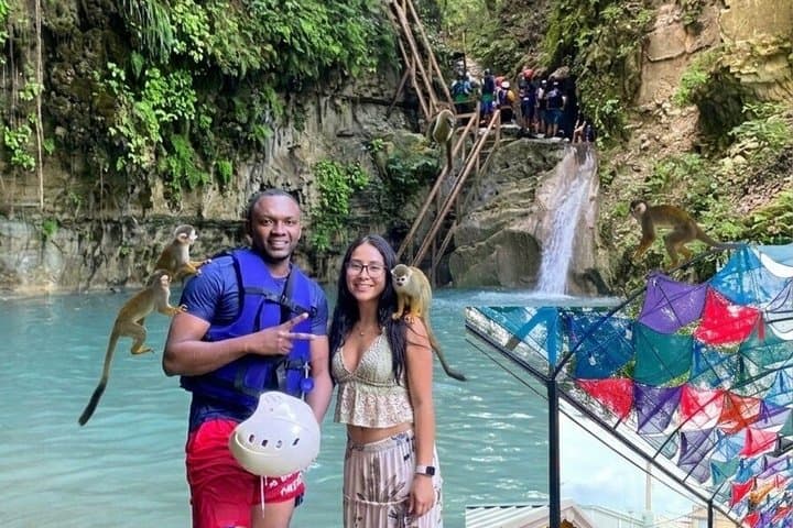 7 Damajagua Waterfalls, Monkeys and City Tour Puerto Plata