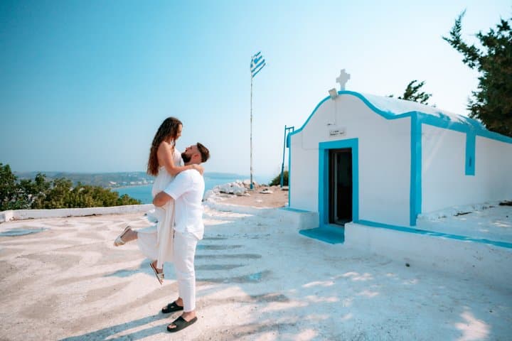 Private Vacation Photoshoot with Photographer in Skiathos