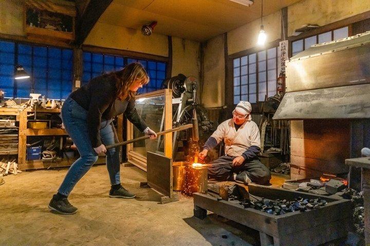 Japanese Sword Workshop & Himeji Castle Guided Tour from Kyoto