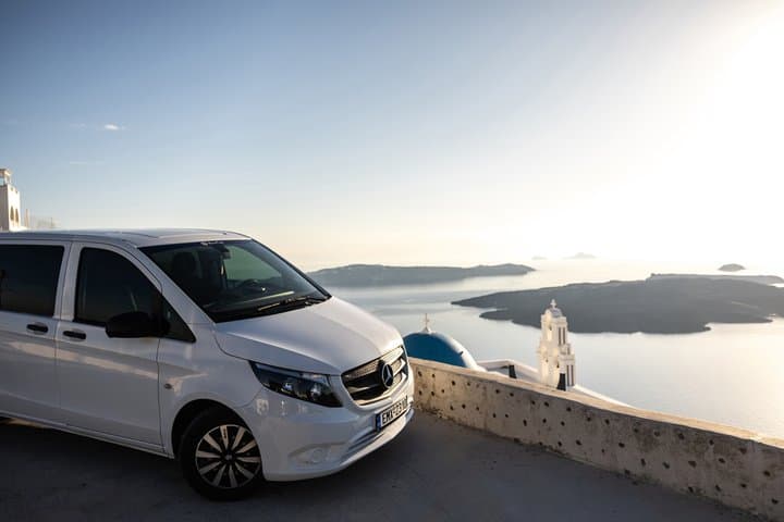 Santorini: Hire Private Car and Driver with Flexible Itinerary