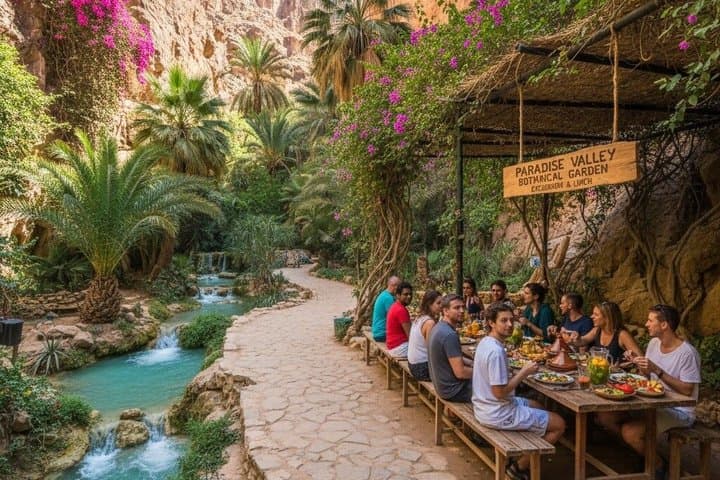 Taghazout Paradise Valley Excursion Guided Day Trip Hotels Pickup