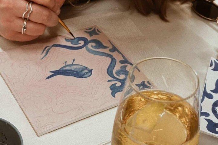 Tile Painting and Cocktails in Downtown Porto - Cathedral