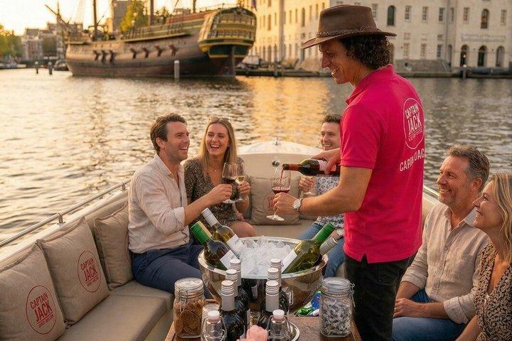 Amsterdam 90 minutes Canal Cruise with bar and snacks on board.