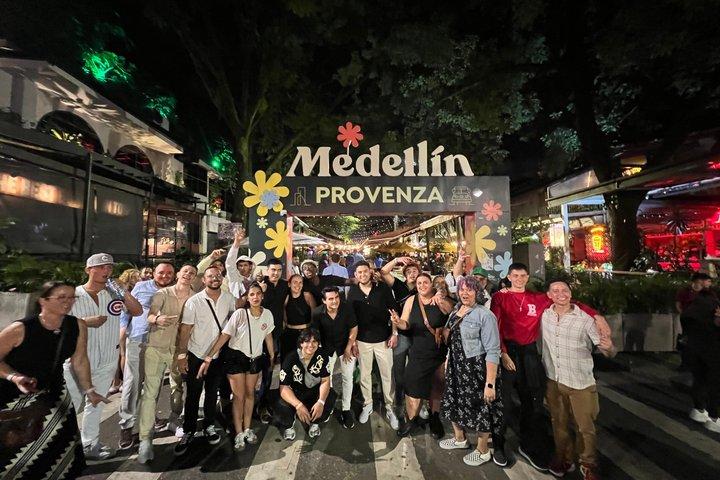 One Night in Rooftops and Nightclubs of Medellin