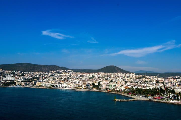 Boat Ticket Samos Kusadasi Turkey - includes the port tax