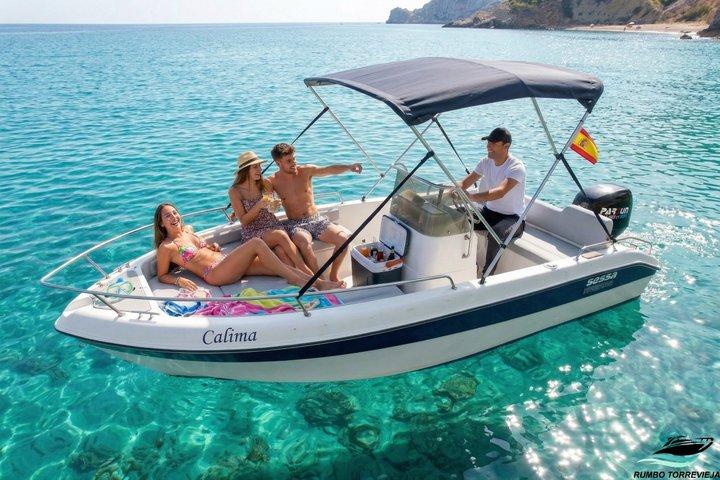 Boat Rental without License in Torrevieja