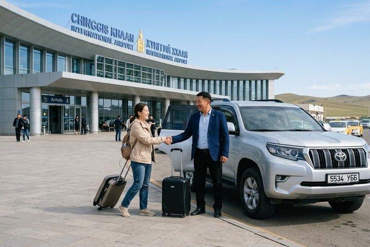 Pick up Chingis Khaan Airport to Drop off hotel in Ulaanbaatar