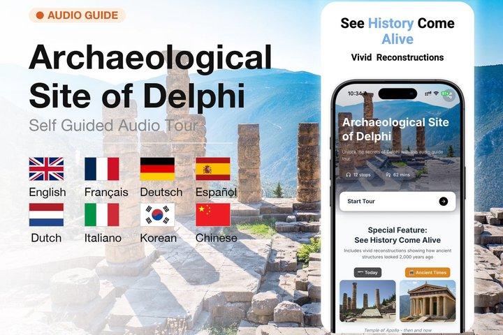 Delphi Archaeological Site Self-Guided Audio Tour No Ticket
