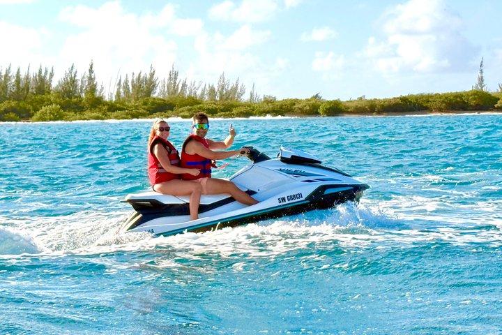 Randonnée Jet Ski 90min dans les eaux turquoises de Saint Martin