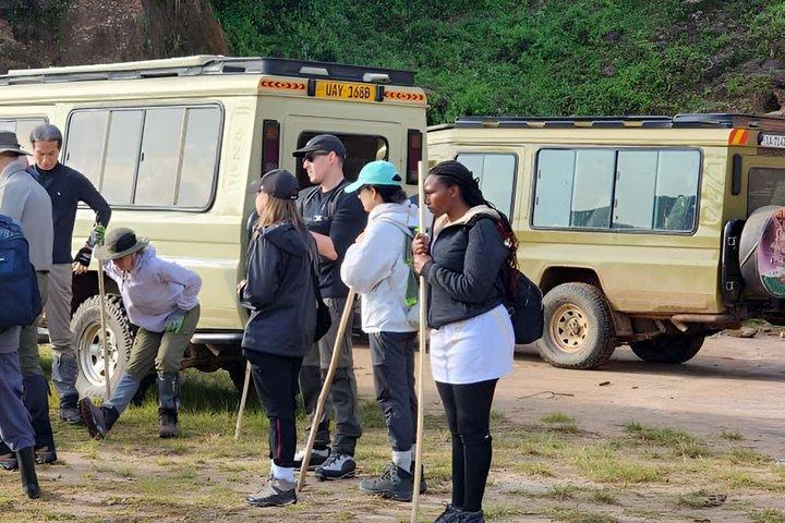 2 days Gorilla tracking Bwindi via Kigali Rwanda