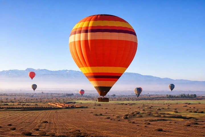 Marrakesh Sunrise hot air balloon flight and breakfast