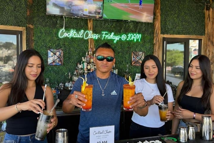 Overwater Cocktail Class at The Mayan