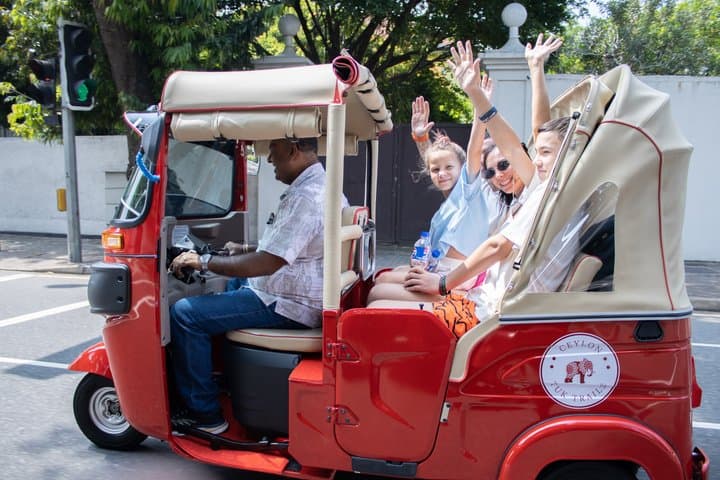 Colombo Private Tuk Tuk City Tour Highlights Tea Gem Experience